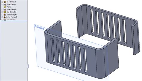 Multibody sheet metal parts 